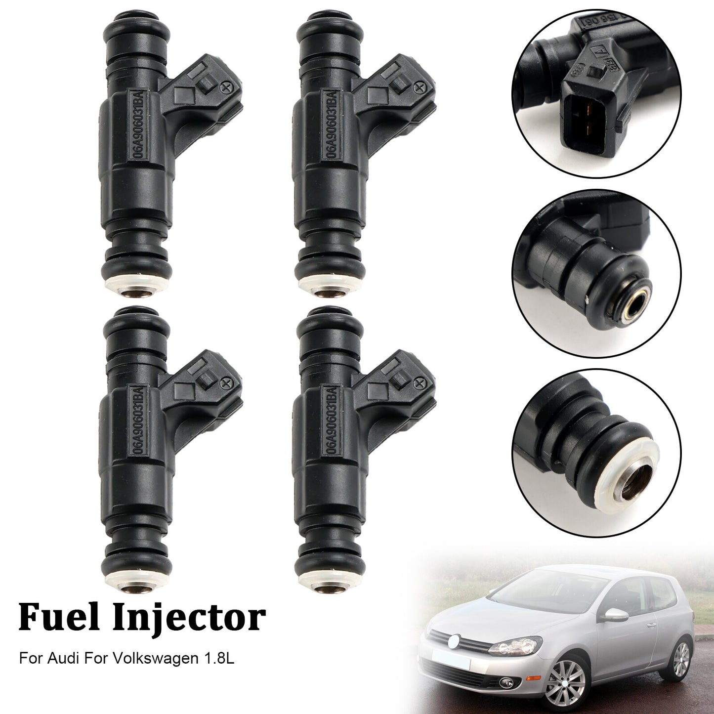 ya 1 8.5.3 4PCS Fuel Injector 0280156061 for Audi for VW 1.8L 852-12184