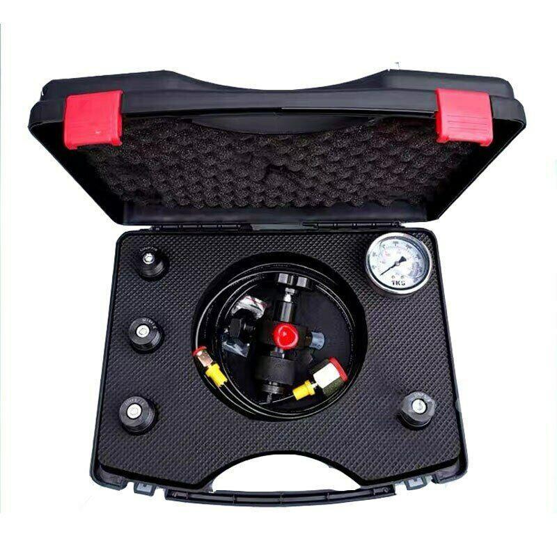 400Bar Hydraulic Accumulator Nitrogen Charging Filling Gas Valve Pressure Test