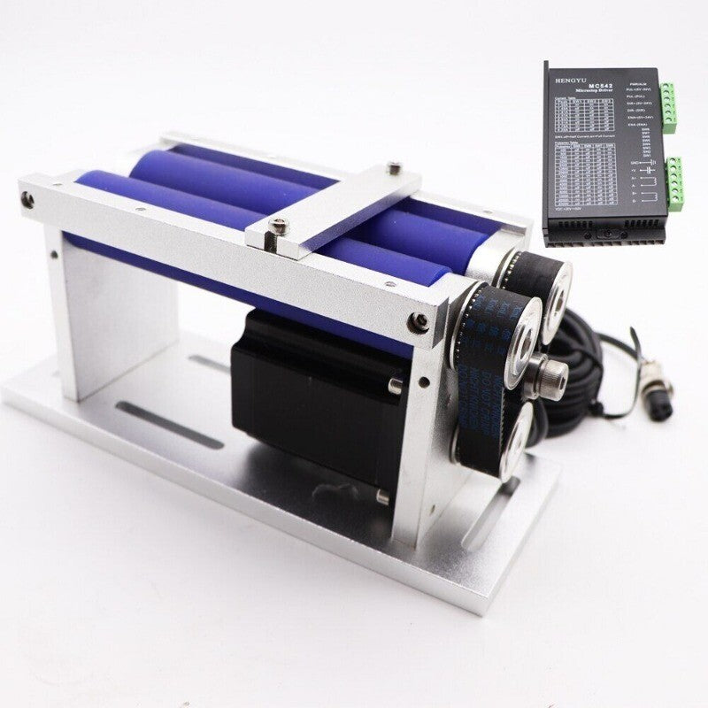 ya 26 8.1 Roller Rotary Axis Engraving Attachment for Laser Cutting Marking Machinea