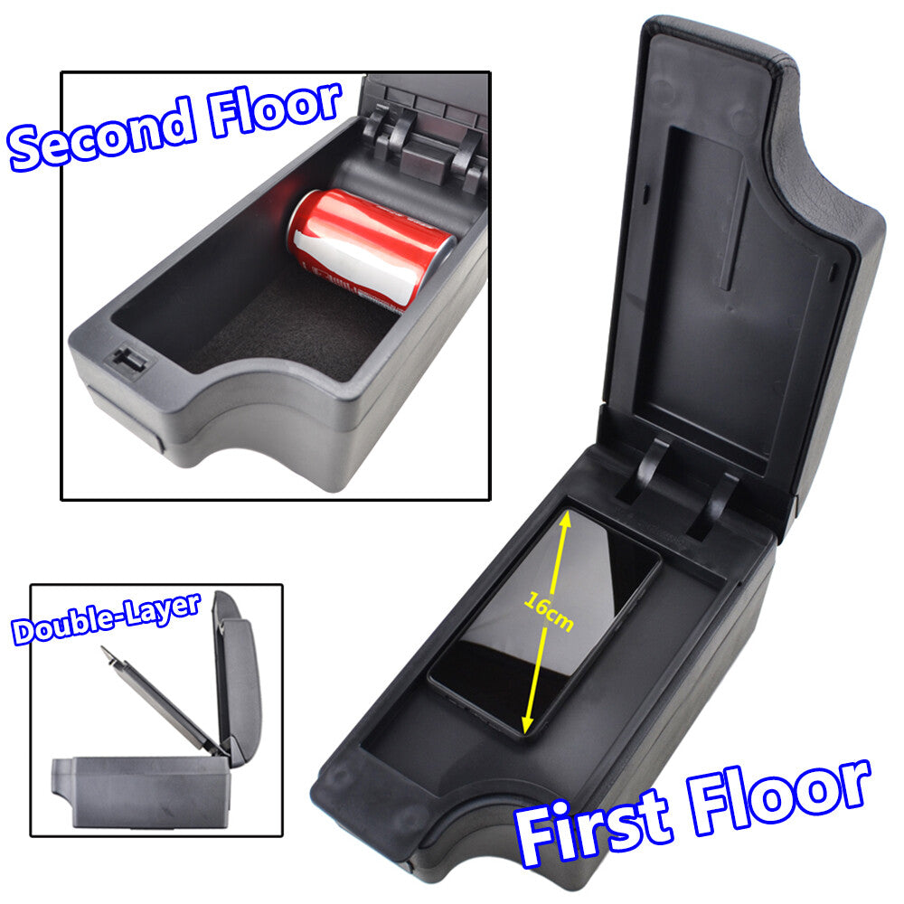 ya 5 8.7 Car center armrest armrest textile for Mazda CX-3 2015-2019 faux leather