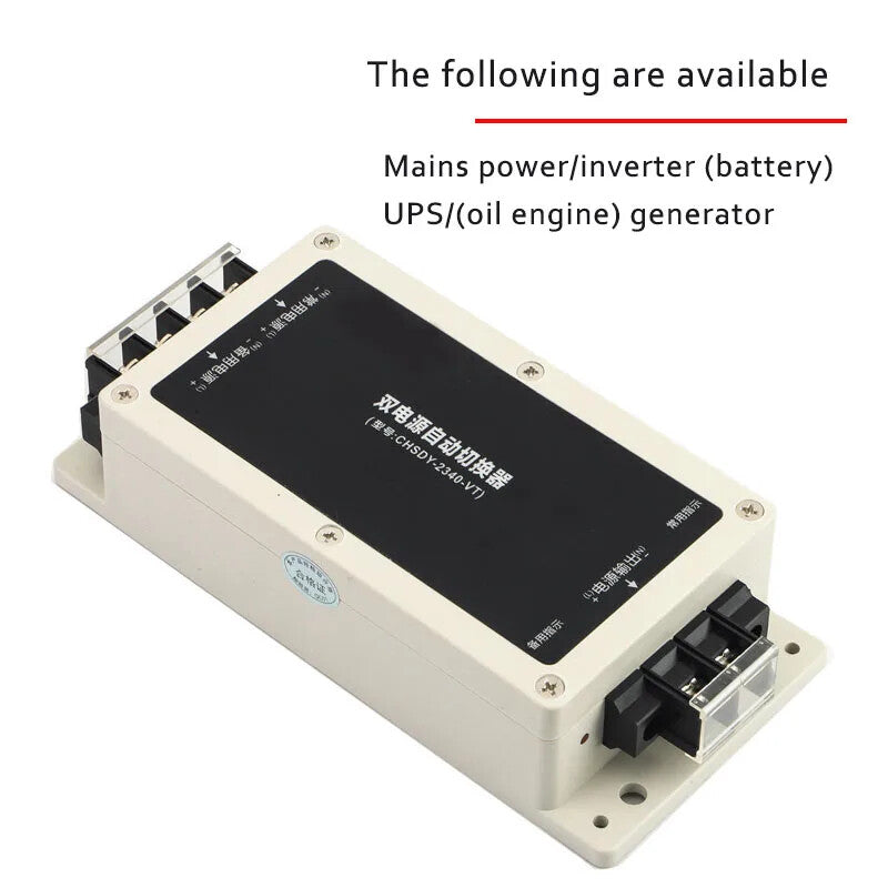 Uninterruptible Power Outage Dual Power Supply Automatic Converter 220V
