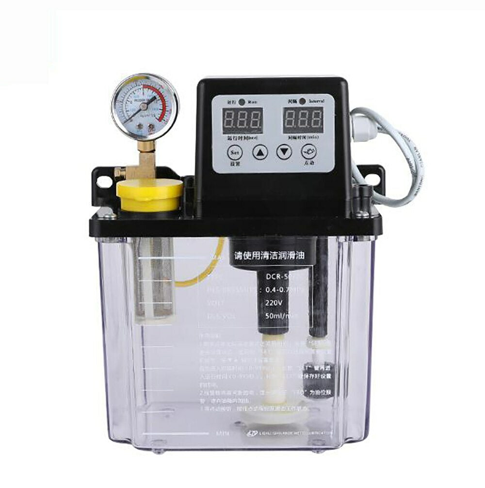 ya 26 7.28.2 Automatic Lubricating Oil Pump CNC Lathe Machine Tool Oiler Electric Oiling Pumpa