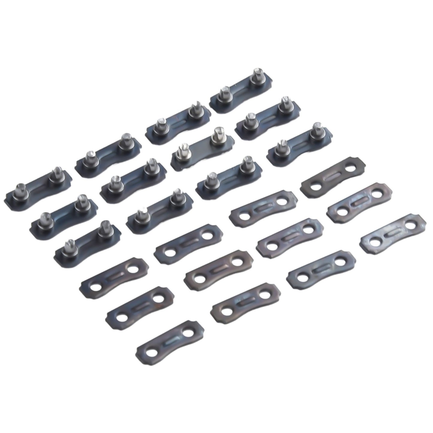 ya 17 Advanced Chainsaw Chain Repair Kits 12 Sets 3/8 LP 050 Links with Tie Straps