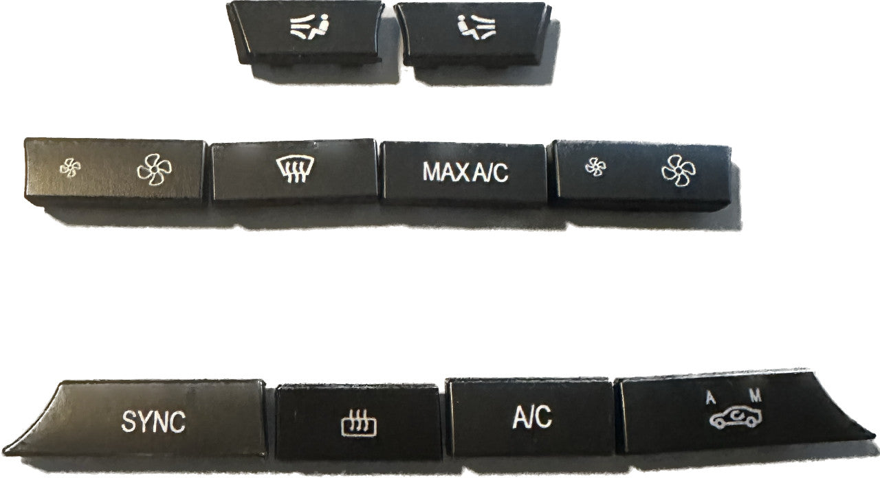 ya 1 8.5.3 Suitable for 5 6 7 F10 F01 F12 button cover air conditioning climate control panel kit 2008-16