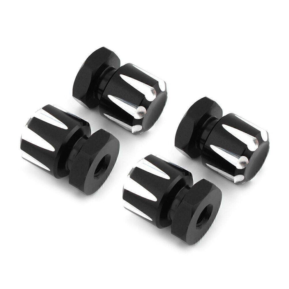 ya 5 8.7 for Harley Road King Road Glide Softai Fat Boy 4x Solo Mounting Nuts Bolts