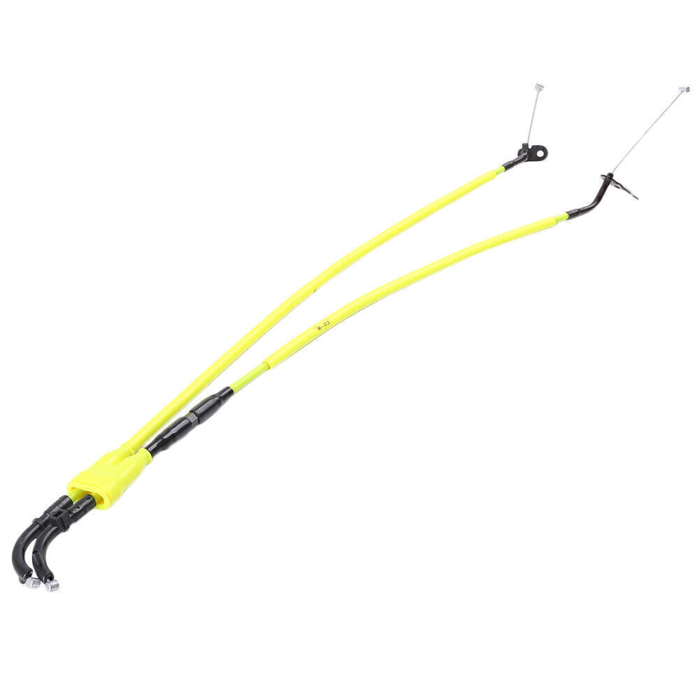 ya 2 7.16 Motorcycle Accelerator Lines Throttle Cables for Yamaha YZF R1 2007 2008 Yellow