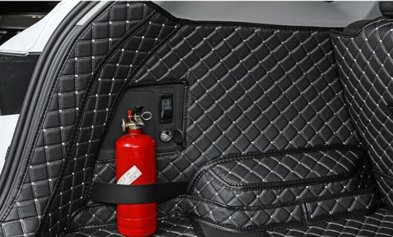ya 5 8.7 Leather Boot Cargo Liner Tray Rear Trunk Floor Mat compatible for bZ3 2023+