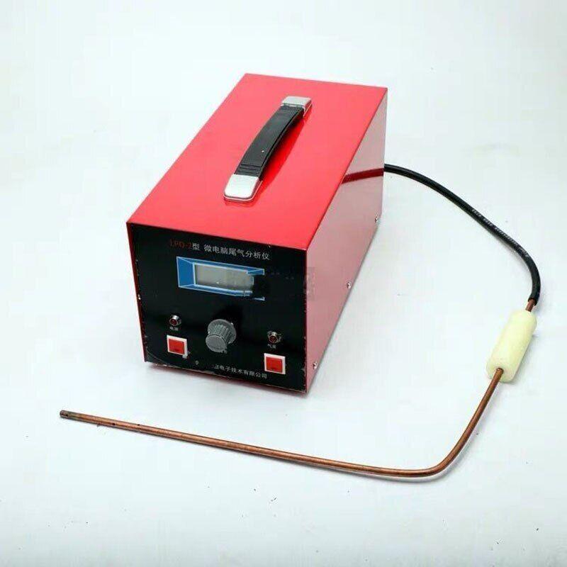 Car Exhaust Emission Analyzer Oxygen Content Detector Repair Smoke Meter LPQ-2