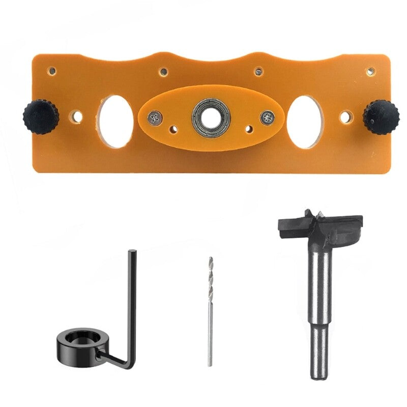 ya 25 Hinge Boring Jig Professio l Drilling Guide Tool Hinge Drilling Template Tool