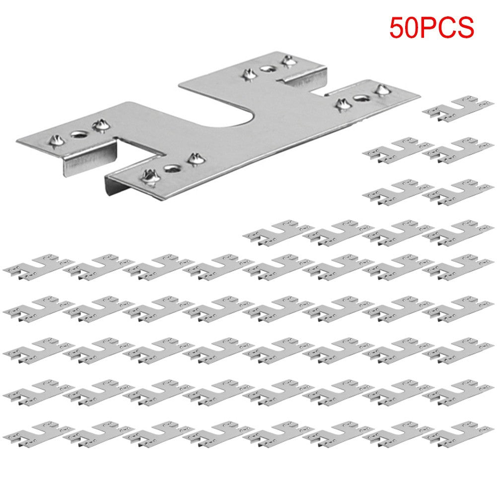 ya 28 50PCS Stainless Steel Conductive Sheet Washer for Solar Panel Grounding