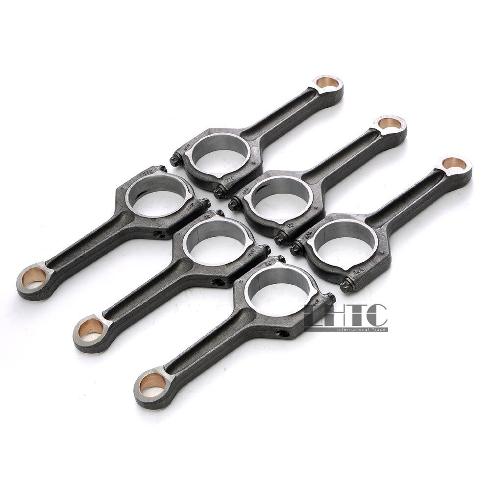 ya 11 6.9 6pcs Connecting Rods for BMW 335i 435i M4 X5 X6 F10 F15 F30 F80 F82 N55 S55 3.0