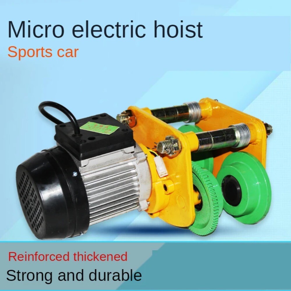 220V Small Crane Electric Hoist Accessories 0.5 Ton 1 Ton Electric Wireless