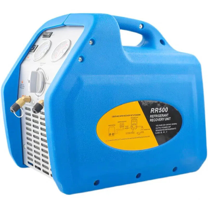 Air Conditioner Chiller Automatic Refrigerant Recovery Machine Double Cylinder