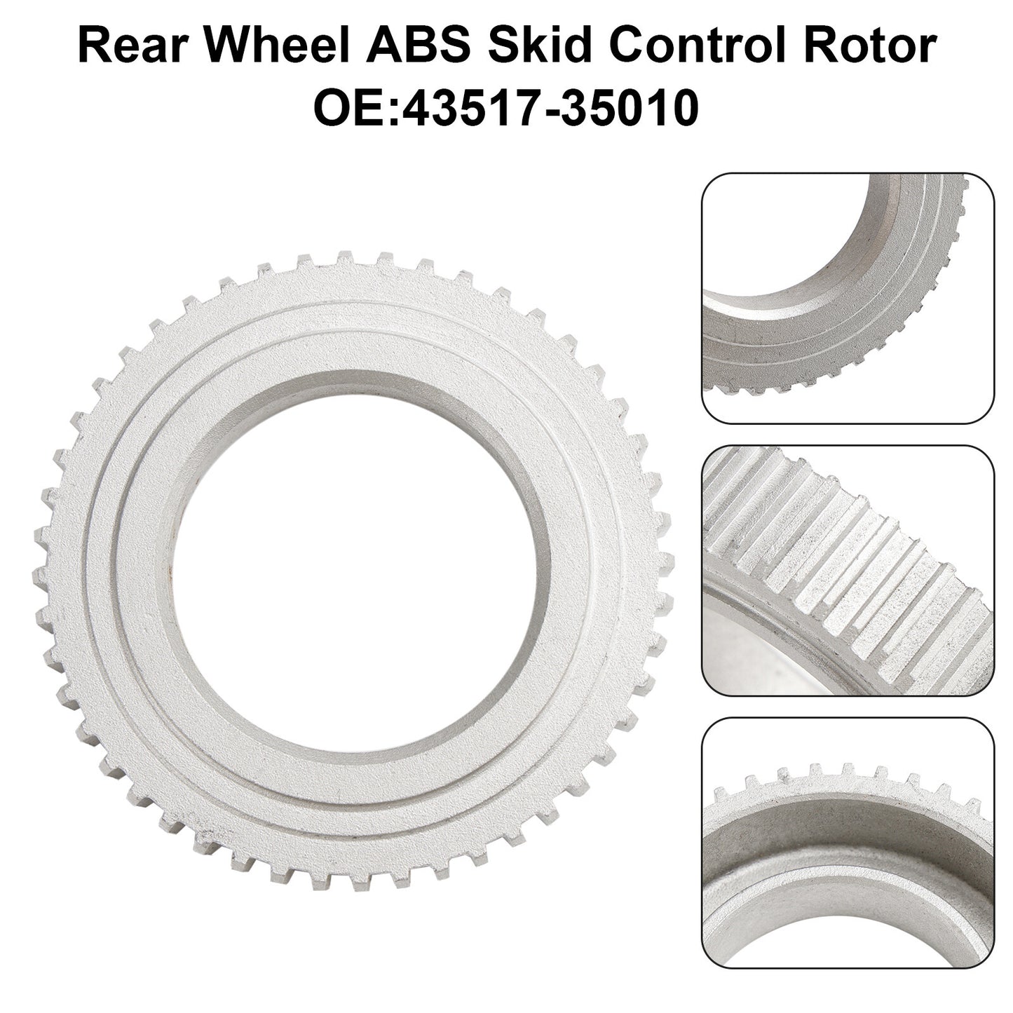 ya 1 8.5.1 Rear Wheel ABS Skid Control Rotor For 4RUNNER Tacoma Tundra 43517-35010