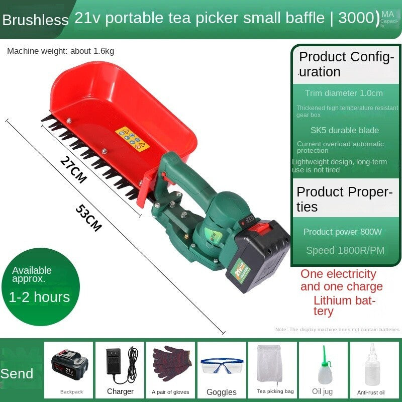 ya-26-7.28-Brushless-Electric-Tea-Picking-Machine-Portable-Hedge-Trimmer-Small-Trimminga