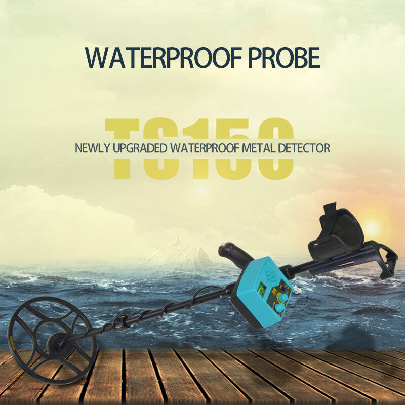 Metal Detector Handheld Depth Treasure Gold Silver Positioning Rod Waterproof