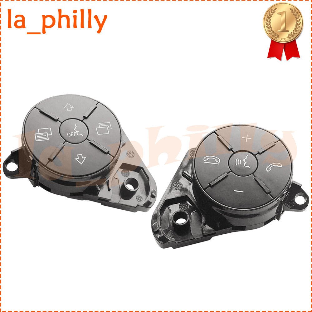ya 13 for Mercedes-Benz 2006-2011 ML GL RH&LH Steering Wheel Switch Repair Button Gray