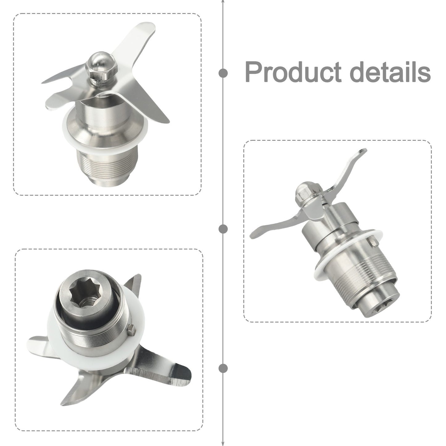 ya 26 For Waring CB6 CB10 CB15 Replacement Blade Assembly for Smooth Blending