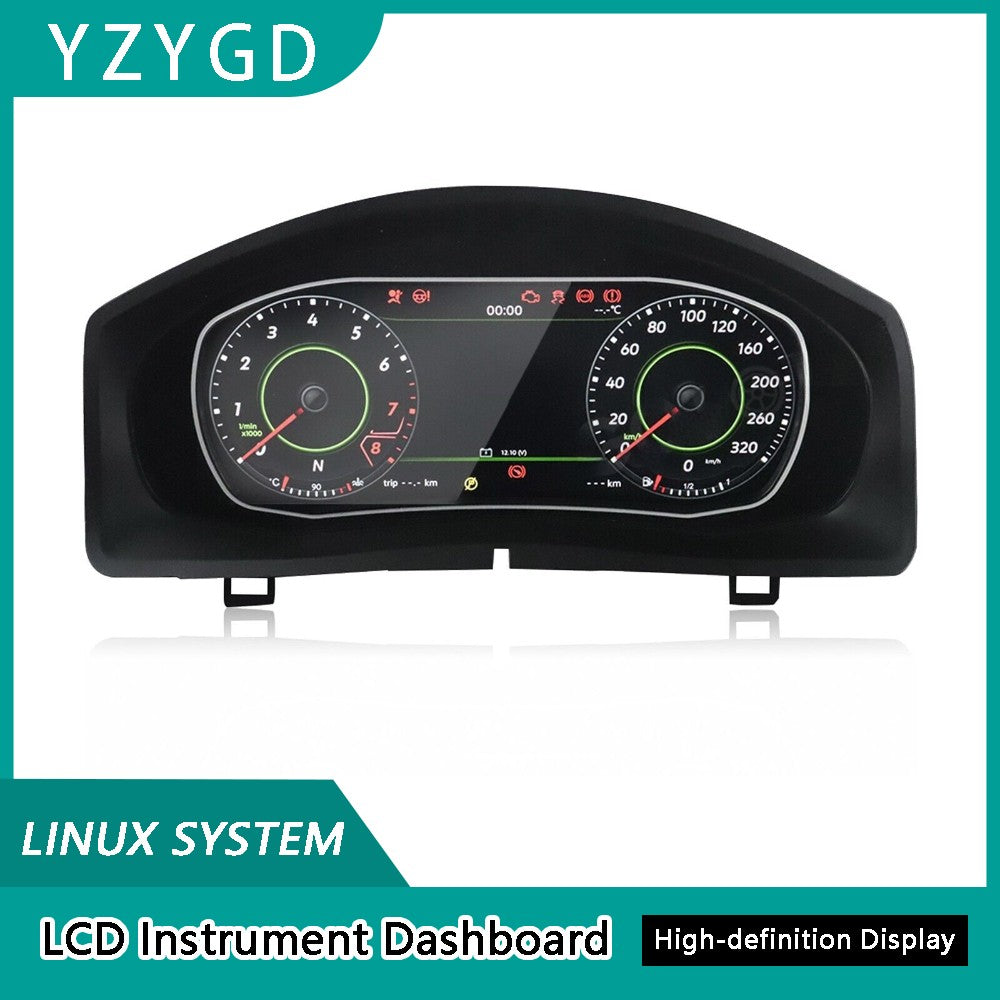 ya 2 6.29 LCD Instrument Digital Cluster Speedometer Dashboard for Volkswagen for Tiguan 10-17