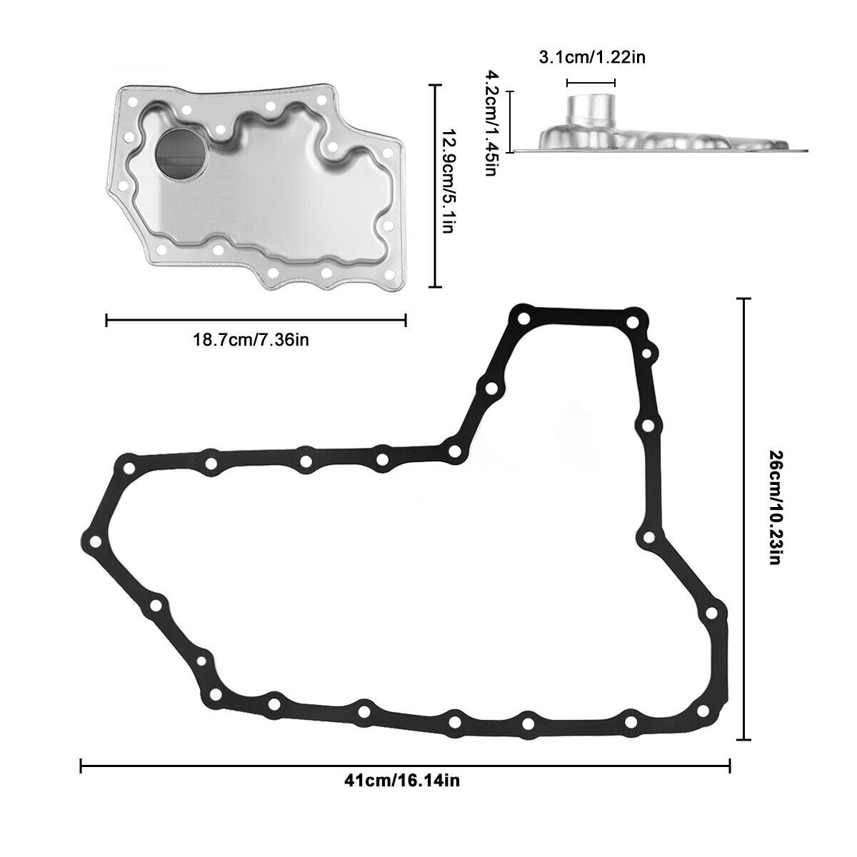 ya 1 8.5.1 Automatic Transmission Filter and Gasket Kit for Altima Maxima Quest Murano