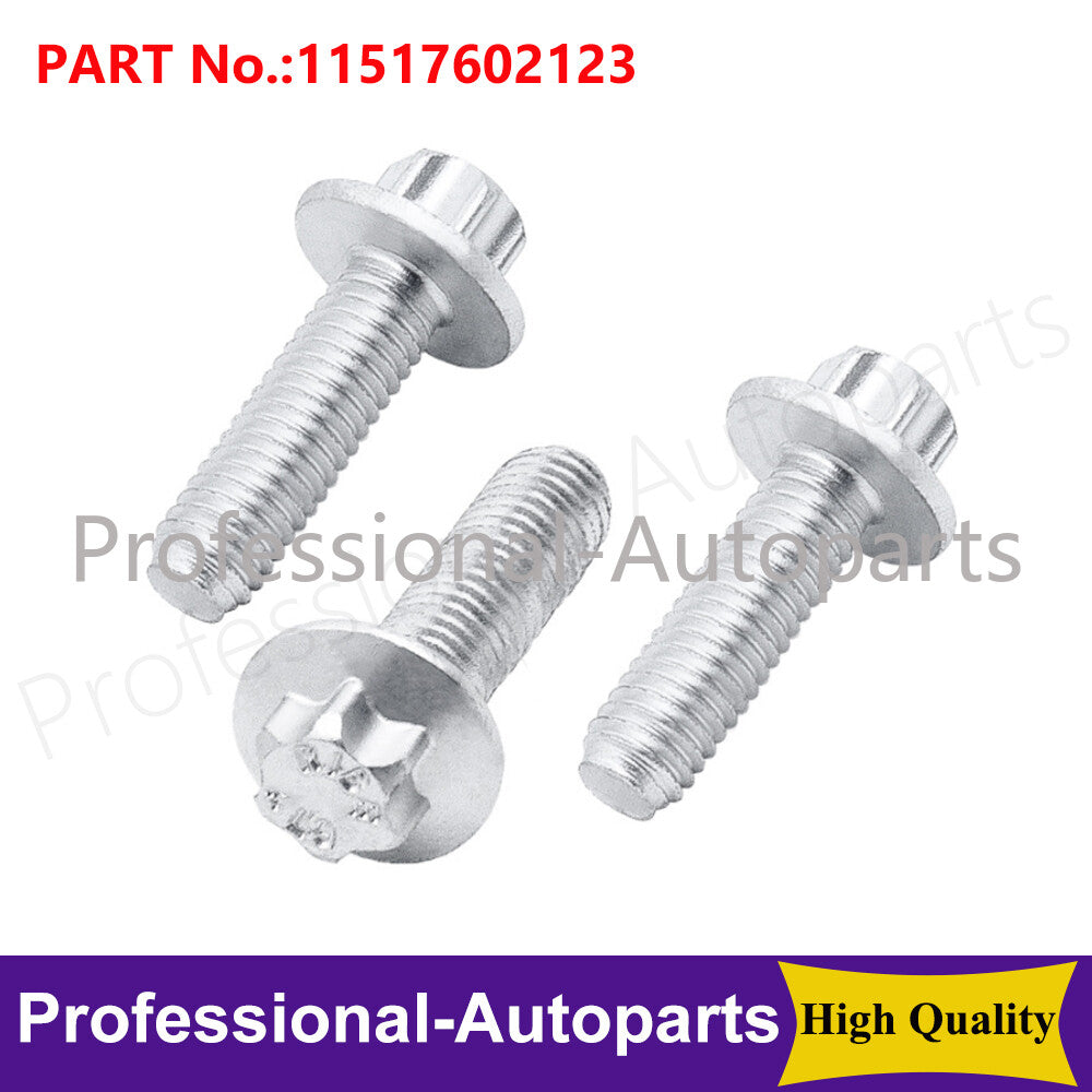 ya 27 7.2 3PCS Water Pump Stainless Steel Bolts Fit for BMW X5 X3 535i 335i Z4 X1 xDrive