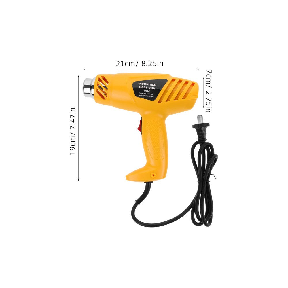 ya 5 8.7 Baking Gun Tool Handheld Hot Air Blower Plug Electric Heater Heaters