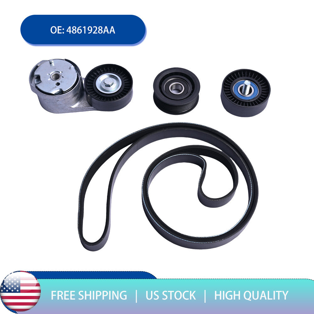 ya 10 5.29.2 New Serpentine Belt Drive Tensioner Idle Pulley For 2011-2020 for Chrysler for Dodge for Ram