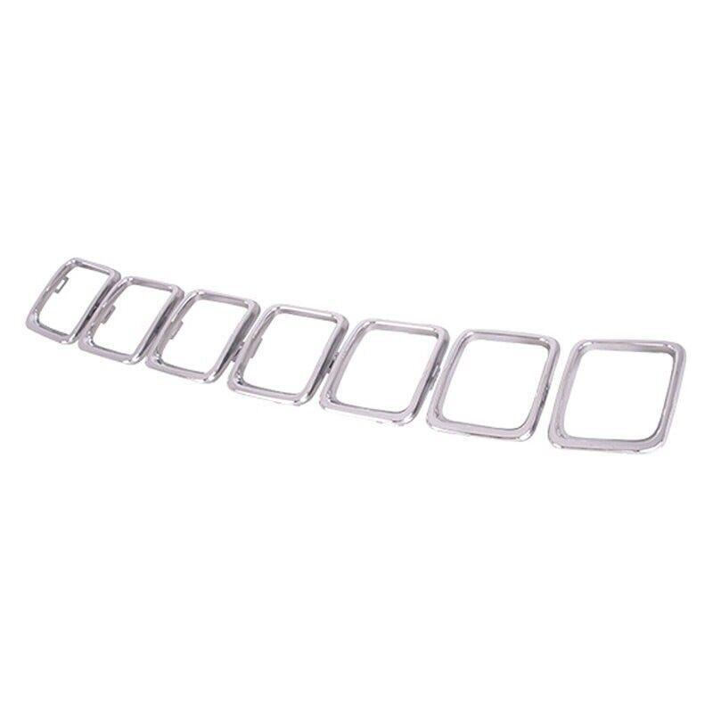 ya 3 6.23 7-piece chrome mesh forming kit suitable for Jeep Compass 17-21 68351457AA