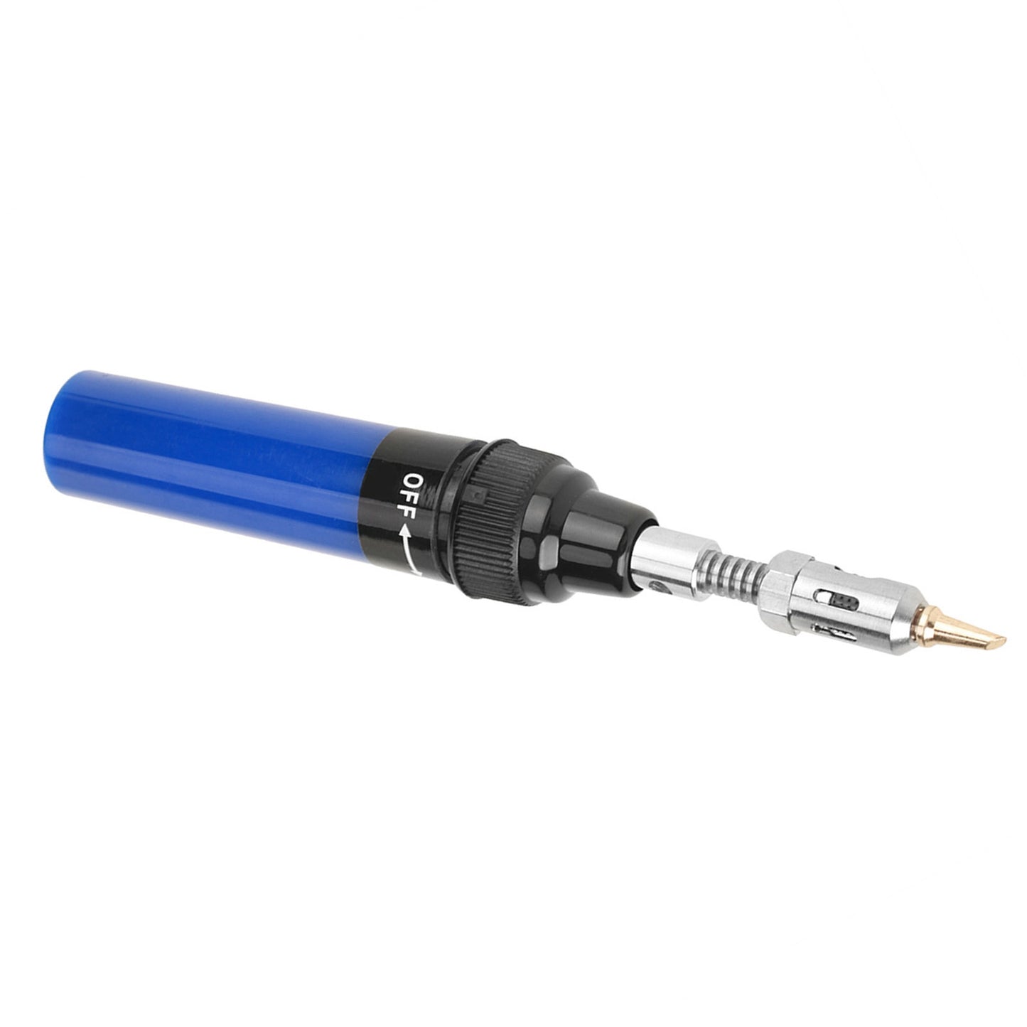 ya 25 Cordless Butane Gas Blow Torch Soldering Iron Welding Pen 1300℃(Blue)