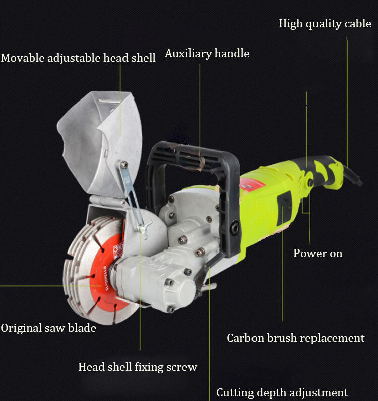 ya 26 Electric Wall Chaser Groove Cutting Machine High Quality Wall Slotting Machine