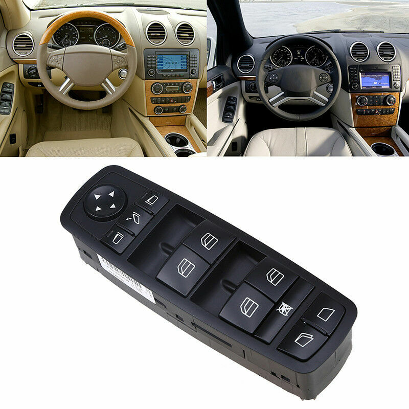 ya 1 8.5.2 Power Master Window Switch fits 07-12 GL450 R350 Front Driver Side