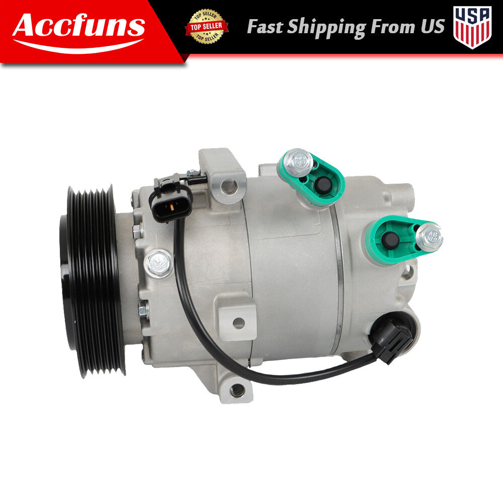 ya 7 6.11 Air Conditioning Compressor for 2014 - 2017 for Hyundai for Elantra 13 - 18 for Hyundai for Elantra GT CO 29193C