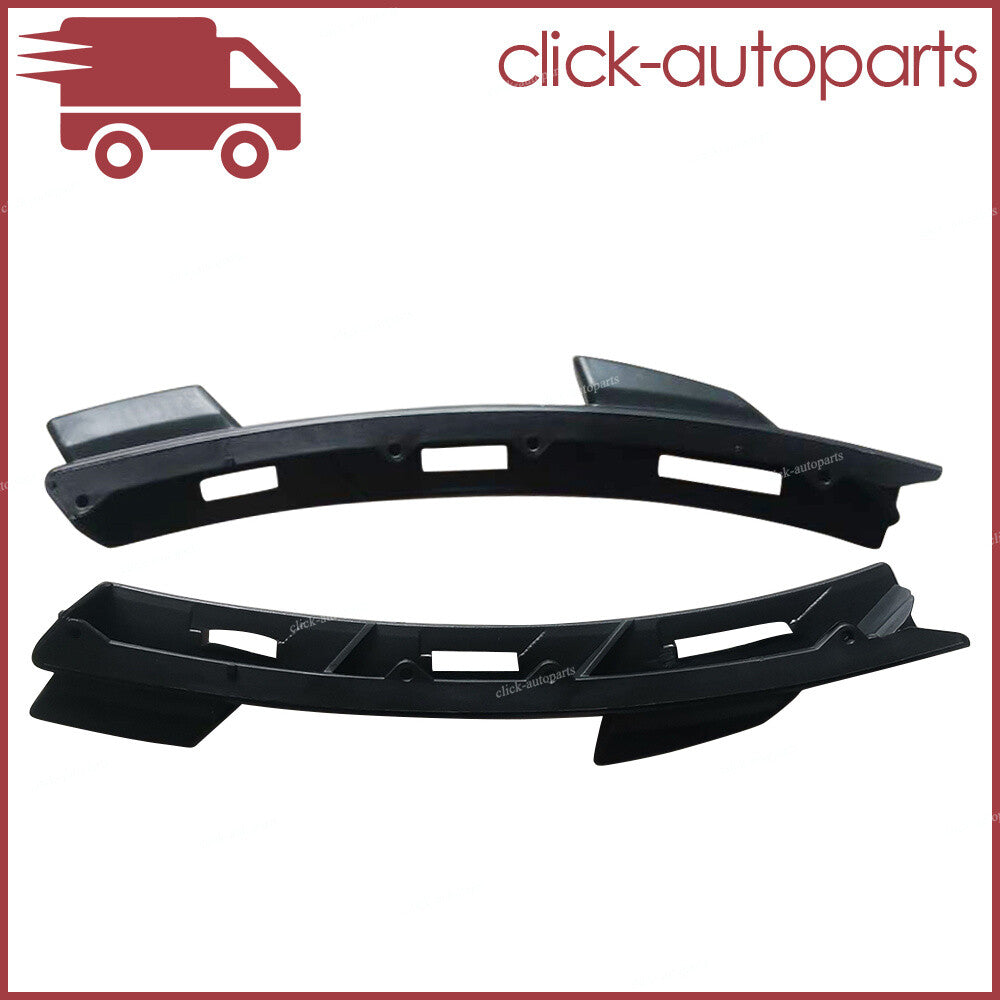ya 27 6.18.2 2x Front Right & Left Bumper Upper Bracket for Hyundai Accent 2012-2014 Black