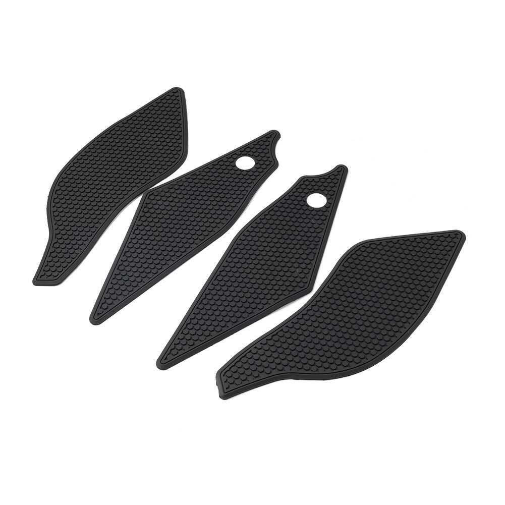 ya 7 6.11 Fuel Tank Pad Non-slip Side Rubber Sticker for Yamaha YZF R1 R1M YZFR1 2020-2021