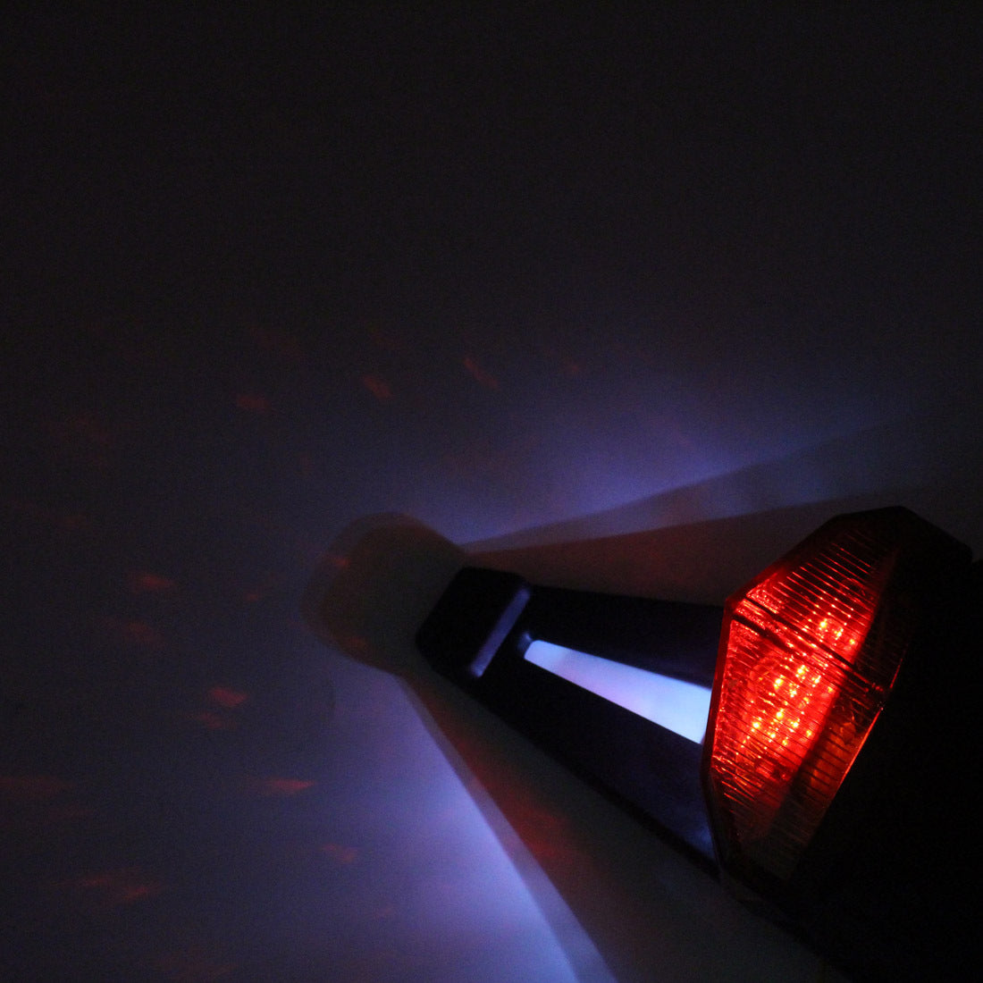 ya 1 8.5.2 Dirt Enduro Bike LED Rear Fender Brake Tail Light Turn Signal Off-road Universal