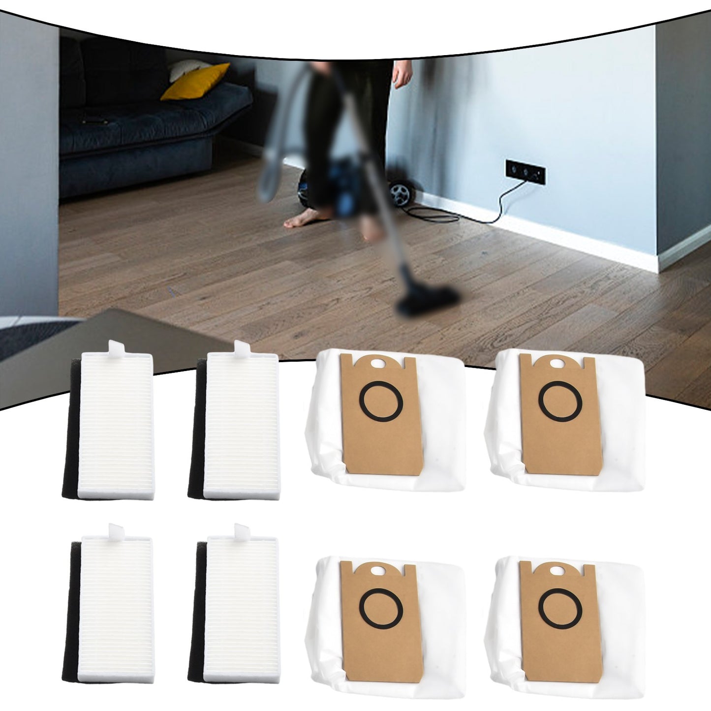 ya 25 Optimal Performance with Filter Dust Bag for HONITURE SE Robot Vacuum