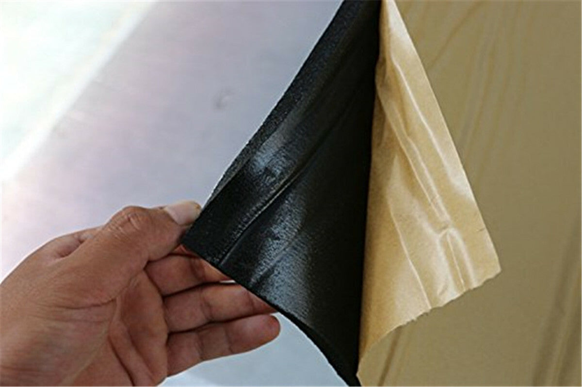 ya 5 8.7 10mm Car Sound Proof Deadening Mat Aluminum Sheet Heat Insulation Self-adhesive