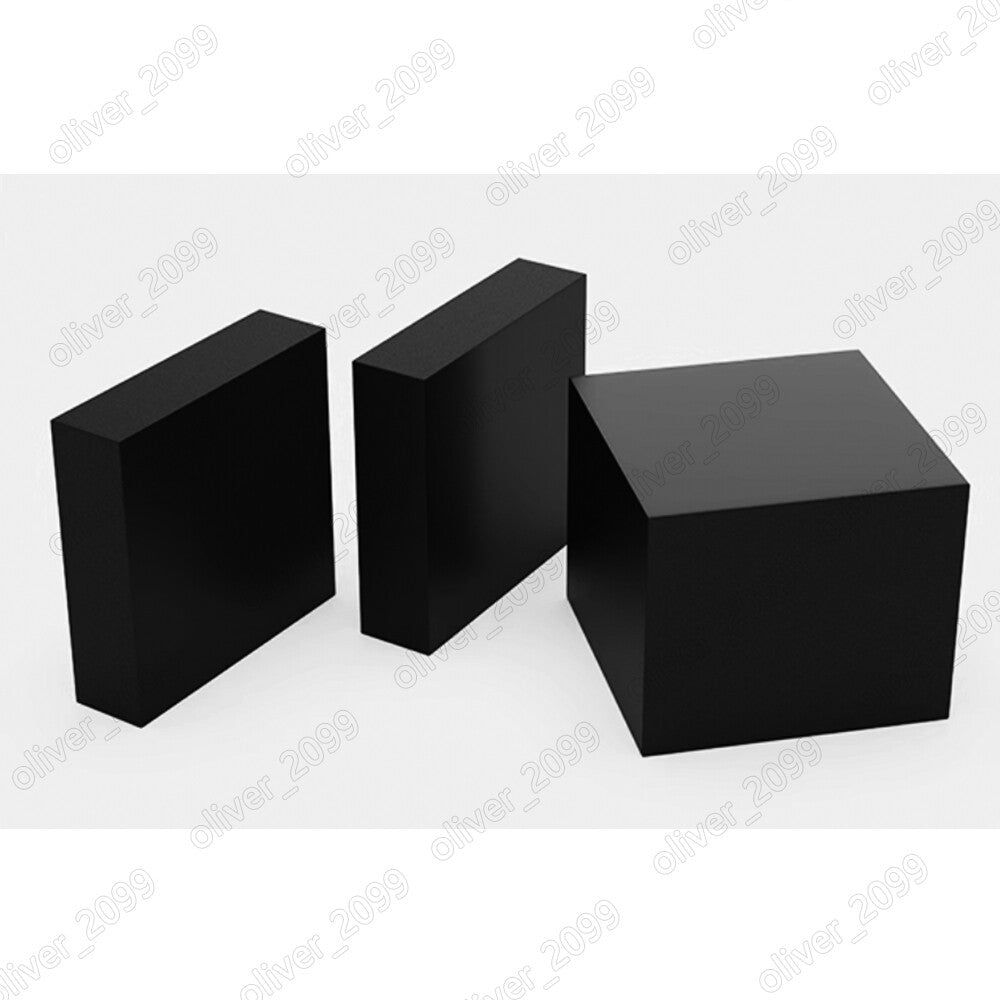 Vulcanized Rubber Flat Board Plate Sheet Shock Absorber Pad Select Size