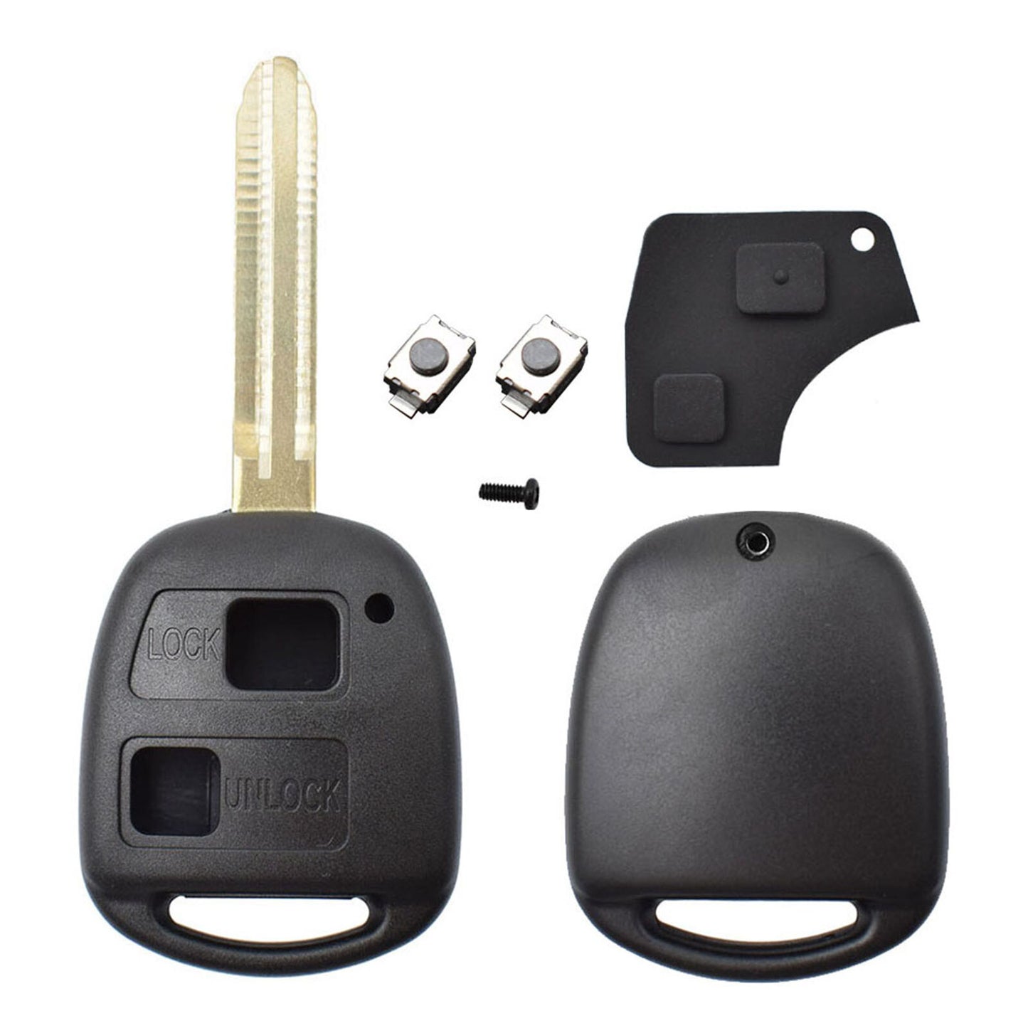 ya 5 8.7 Key Shell for Toyota Yaris Prado Tarago for Camry for COROLLA Key Remote Fob Case Cover