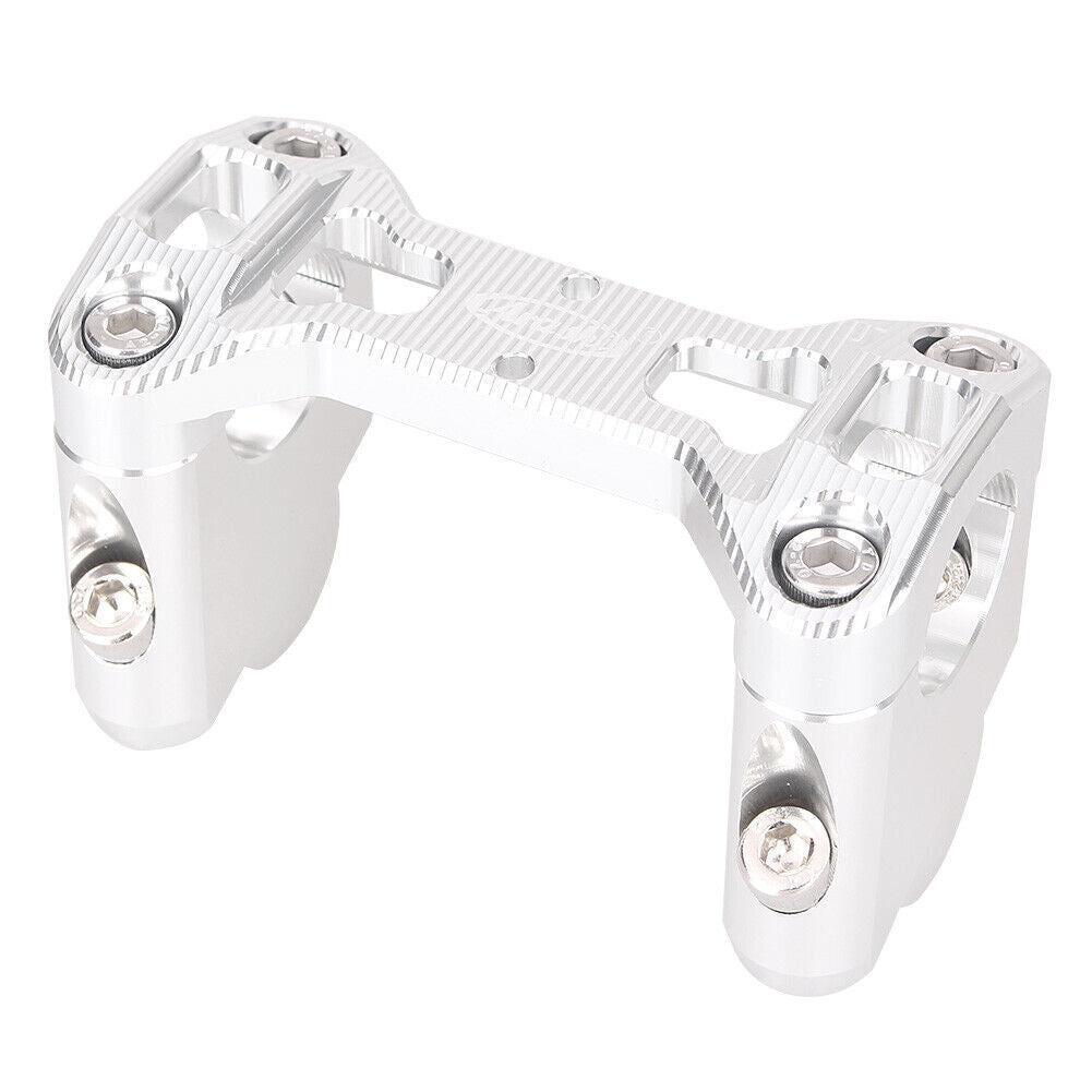ya 2 6.30 for BMW R1200GS 2013 2014 Silver Moto Motorcycle Handle Bar Riser Clamp Mount