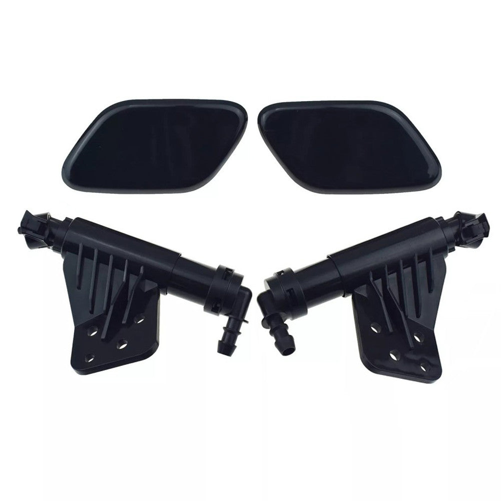 ya 13 4X Headlight Washer Cover w/Telescopic Spray Nozzle For 2016-19 Sportage IV KX5