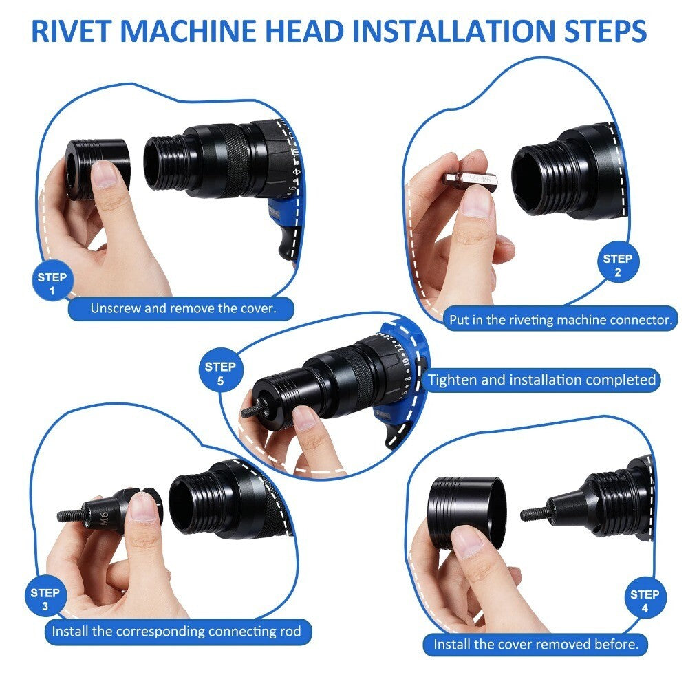 ya 14 Electric Pull Rivet Nut hargeable Full-automatic Cap Pulling Tools