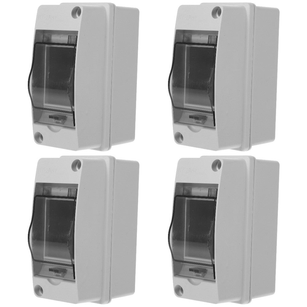 ya 1 7.4 4 Count Distribution Protection Box Work Electrical Din Rail Enclosure Indoor