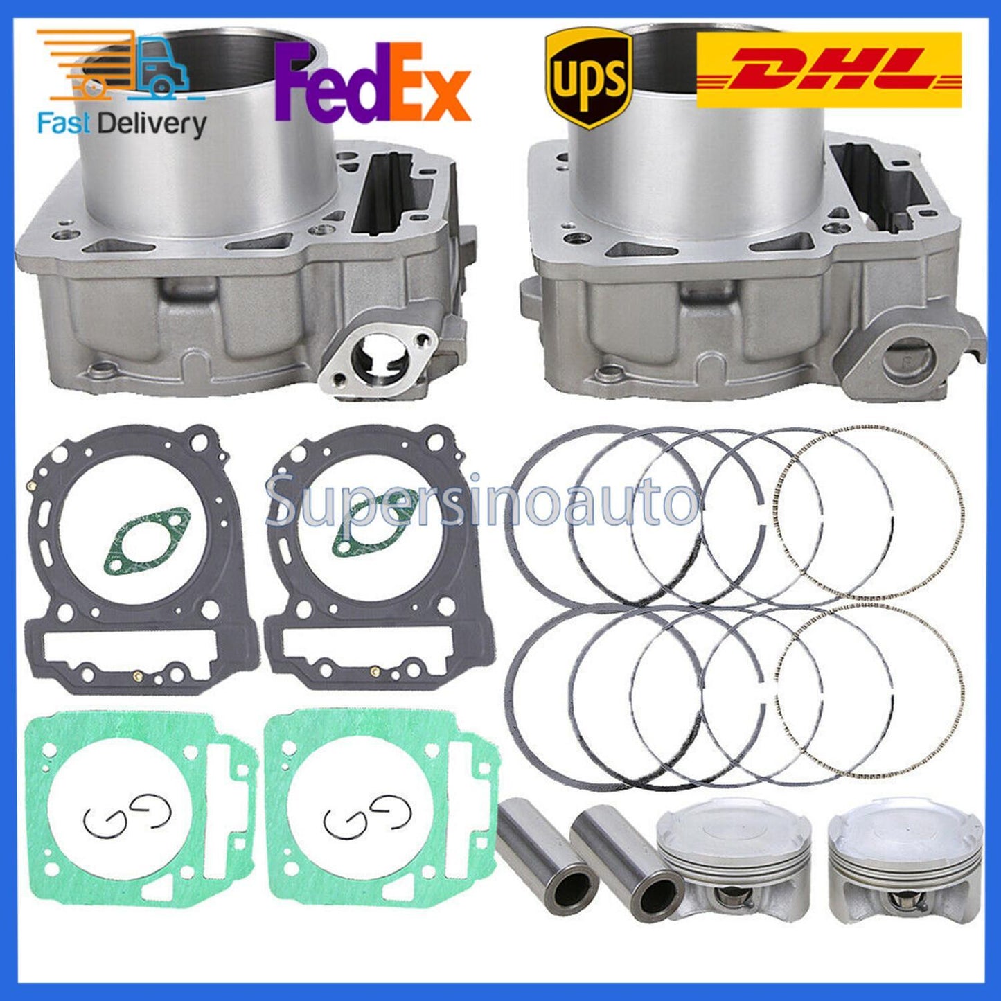 ya 27 7.2 New Cylinder Piston Top End kit For Maverick Outlander 1000 Can-Am BRP Commander