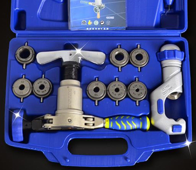 New Copper tube flaring cutting tool kit, pipe flaring tool set WK-519FT-L