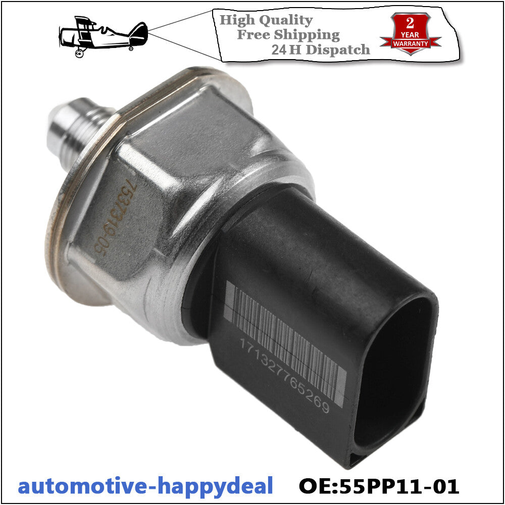 ya 1 8.5.3 for 1 3 5 6 7 X5 Z4 FUEL HIGH PRESSURE RAIL SENSOR 55PP11-01