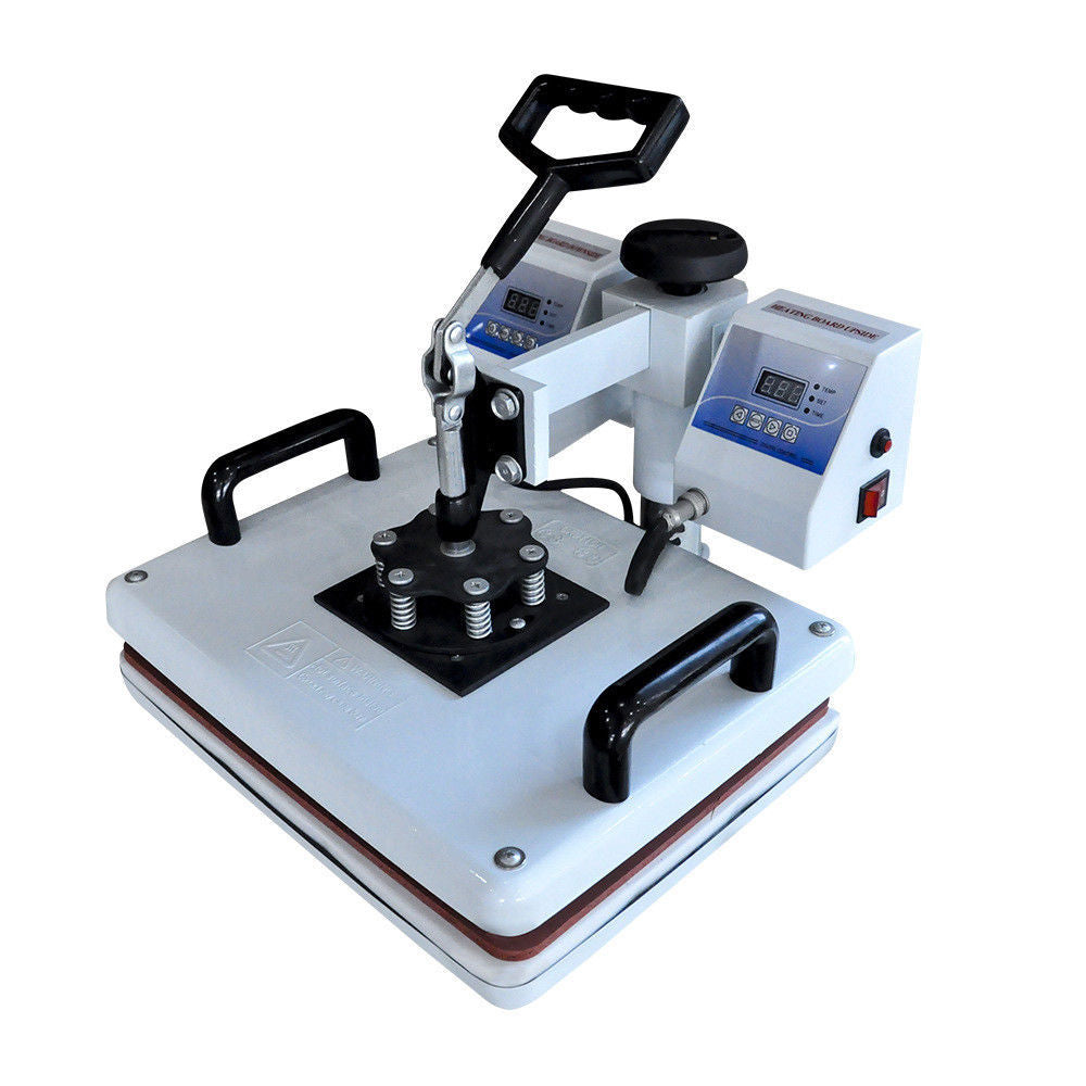 SB-400C Double Control Manual Shaking Heat Transfer T-shirt Printing Machine