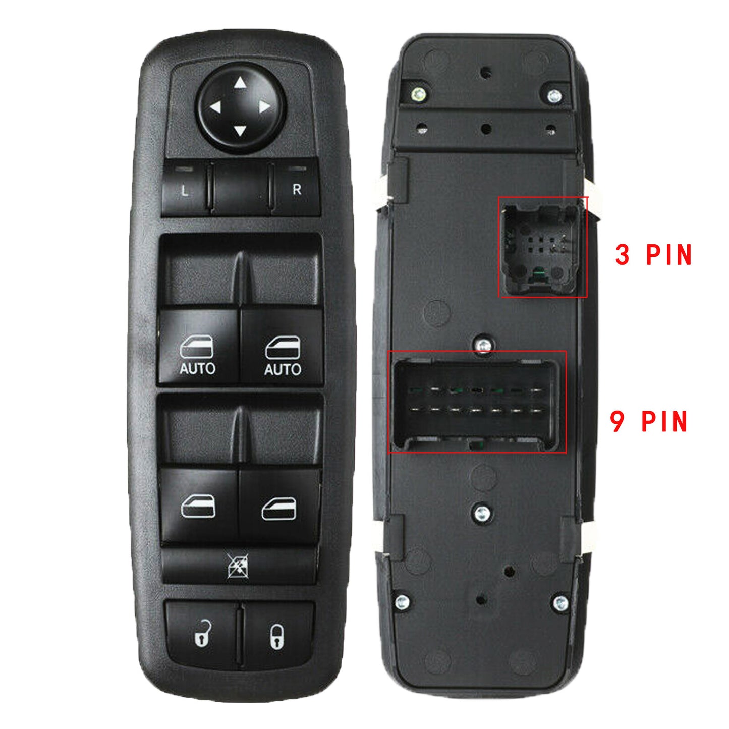 ya 1 8.5.2 4602533AB Power Window Master Switch Driver Side for RAM 1500 2500 3500 09-12