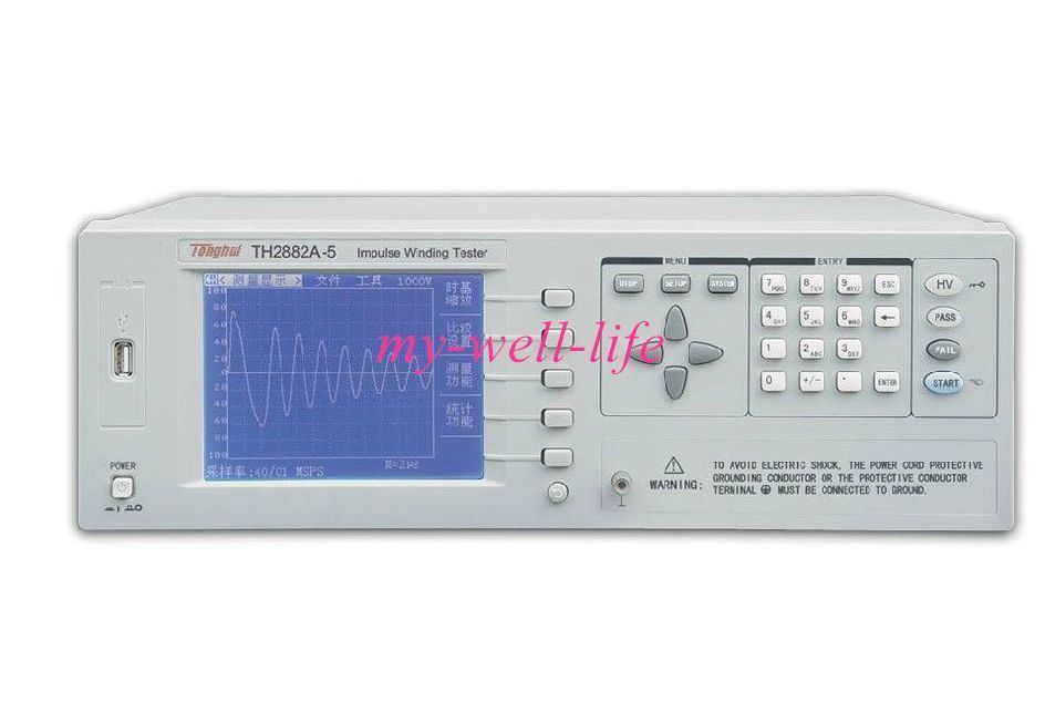 TongHui TH2882A-5 Single phase Impulse Winding Tester Meter 110/220V B