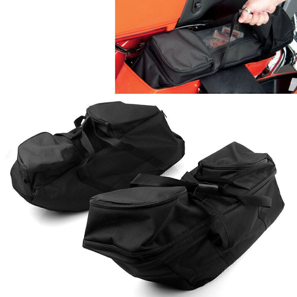 ya 11 6.5 Fit for Harley Touring Hard Saddlebags 14-19 Drag Specialties Saddlebag Liners 2x